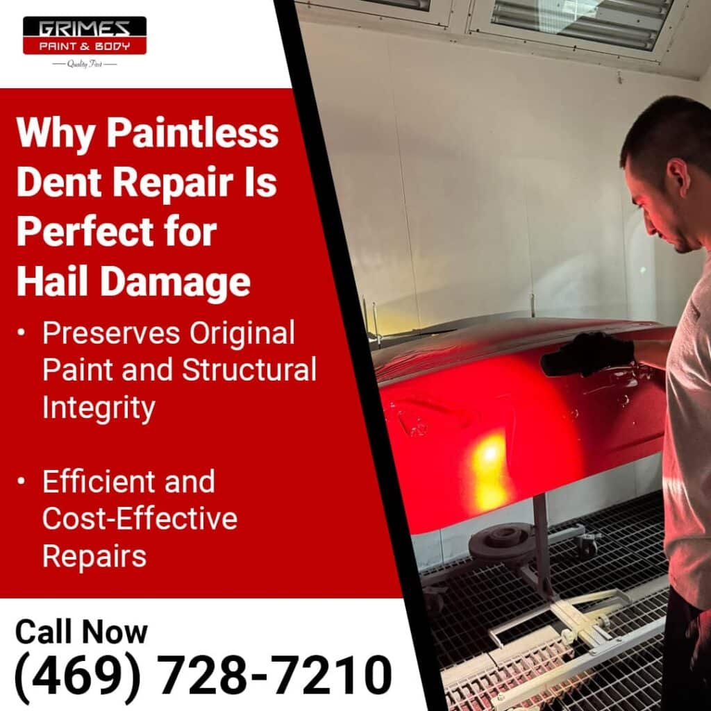 Reasons Paintless Dent Repair is Perfect for Hail Damage
