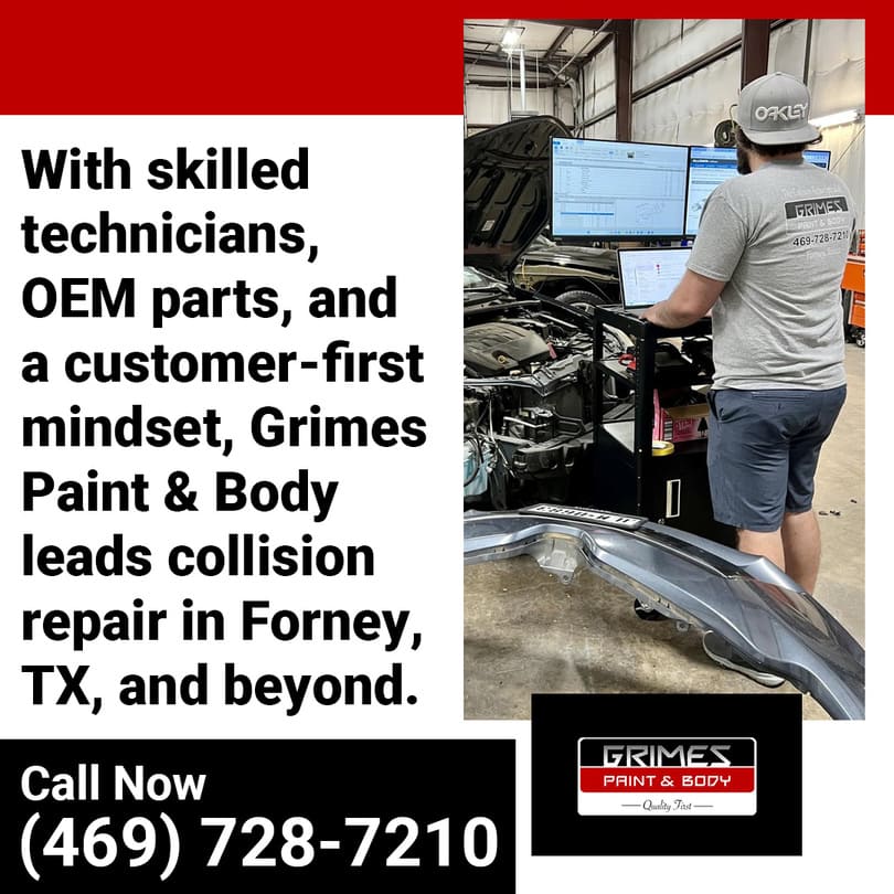 Collision Repair in Forney TX