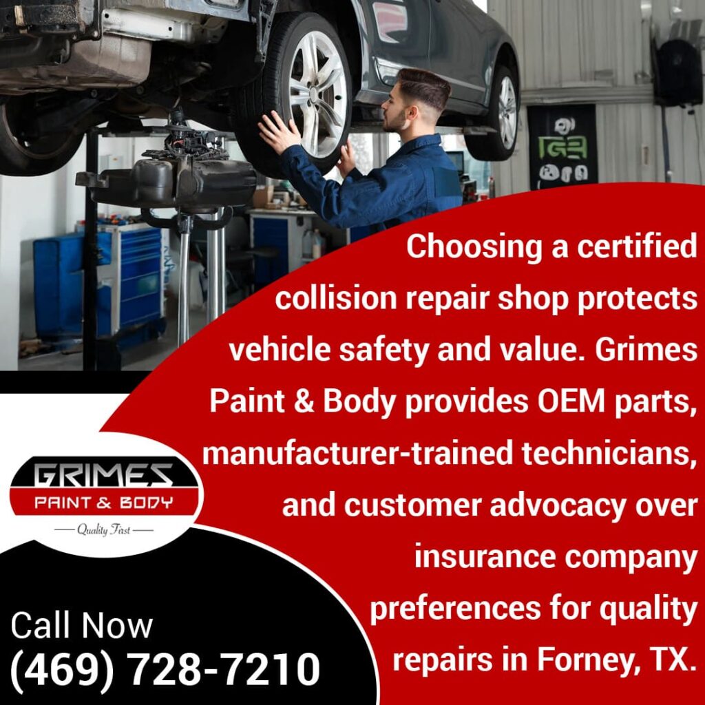 Certified Collision Repair Shop