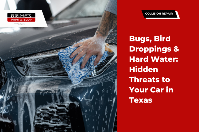 Bugs, Bird Droppings & Hard Water Hidden Threats to Your Car in Texas