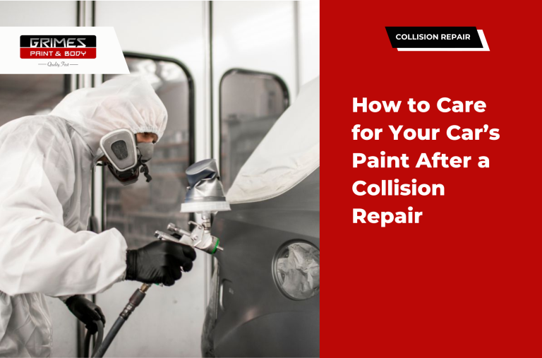 How to Care for Your Car&rsquo;s Paint After a Collision Repair
