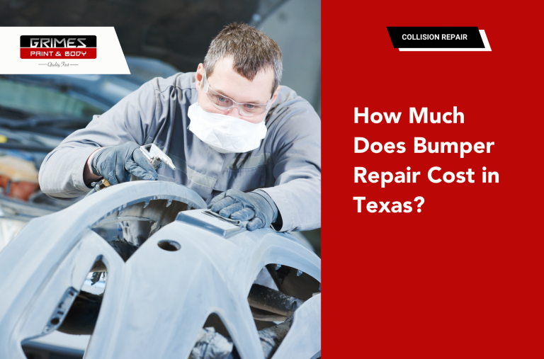How Much Does Bumper Repair Cost in Texas