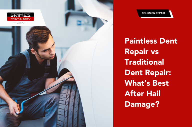 Paintless Dent Repair vs Traditional Dent Repair What&rsquo;s Best After Hail Damage