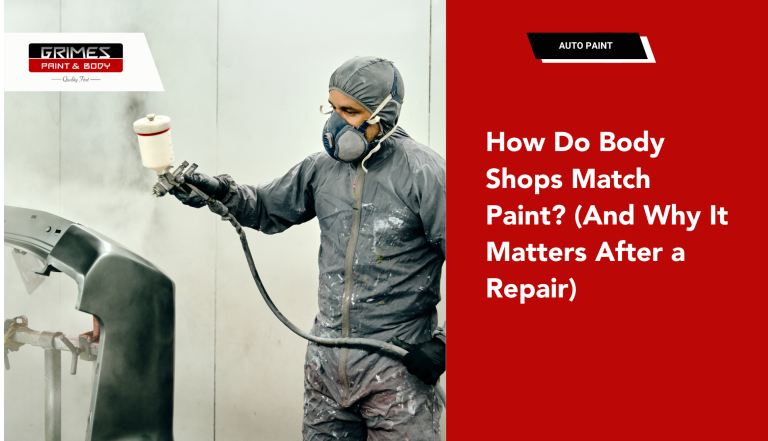 How Do Body Shops Match Paint (And Why It Matters After a Repair)