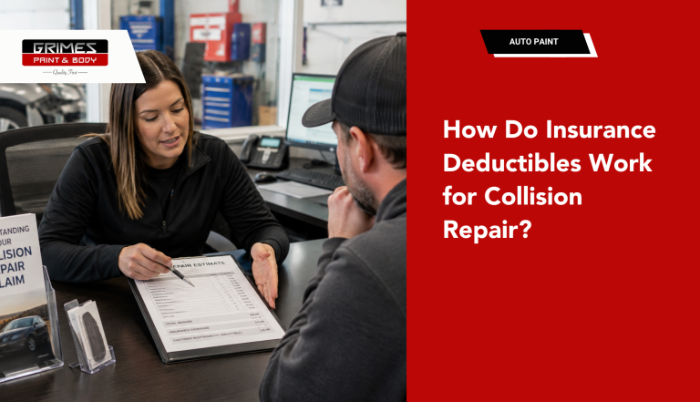 How Do Insurance Deductibles Work for Collision Repair